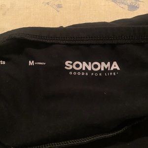 Pregnancy black shorts